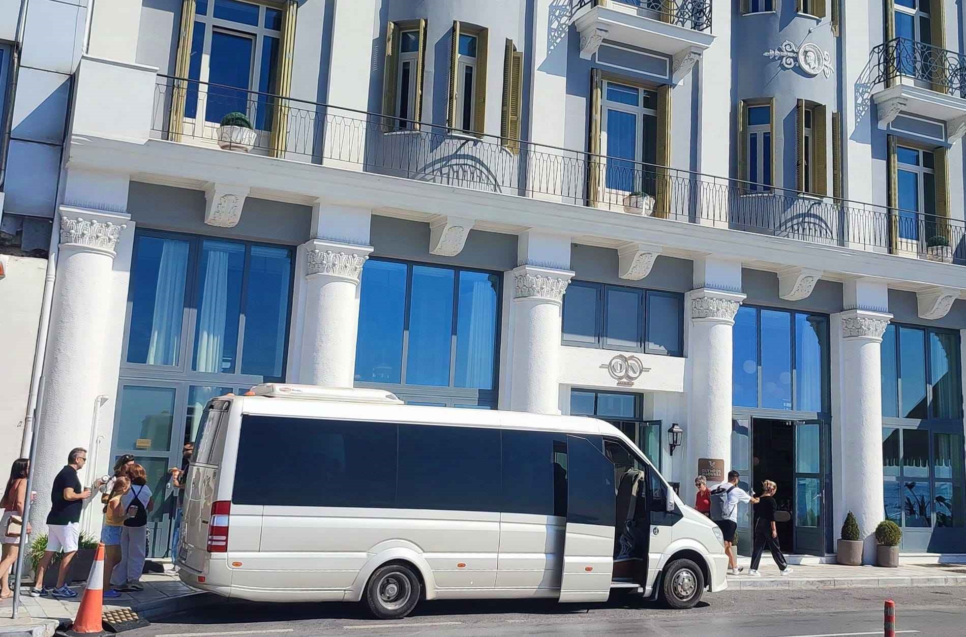 Private minibus with driver